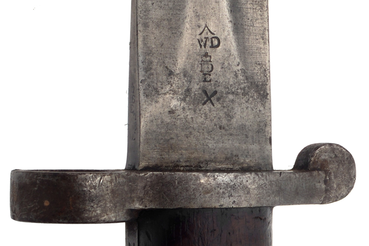 British Pattern 1888 Mk1 Type2 Lee-Metford/Lee-Enfield Bayonet By Wilkinson - Surplus Bayonet *1890* British Pattern 1888 Mk1 Type2 Lee-Metford/Lee-Enfield Bayonet By Wilkinson - Surplus Bayonet *1890*