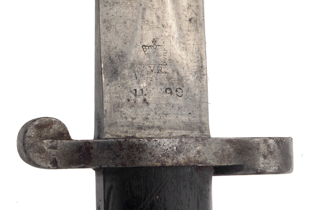 British Pattern 1888 Mk1 Type2 Lee-Metford/Lee-Enfield Bayonet By Wilkinson - Surplus Bayonet *1890* British Pattern 1888 Mk1 Type2 Lee-Metford/Lee-Enfield Bayonet By Wilkinson - Surplus Bayonet *1890*