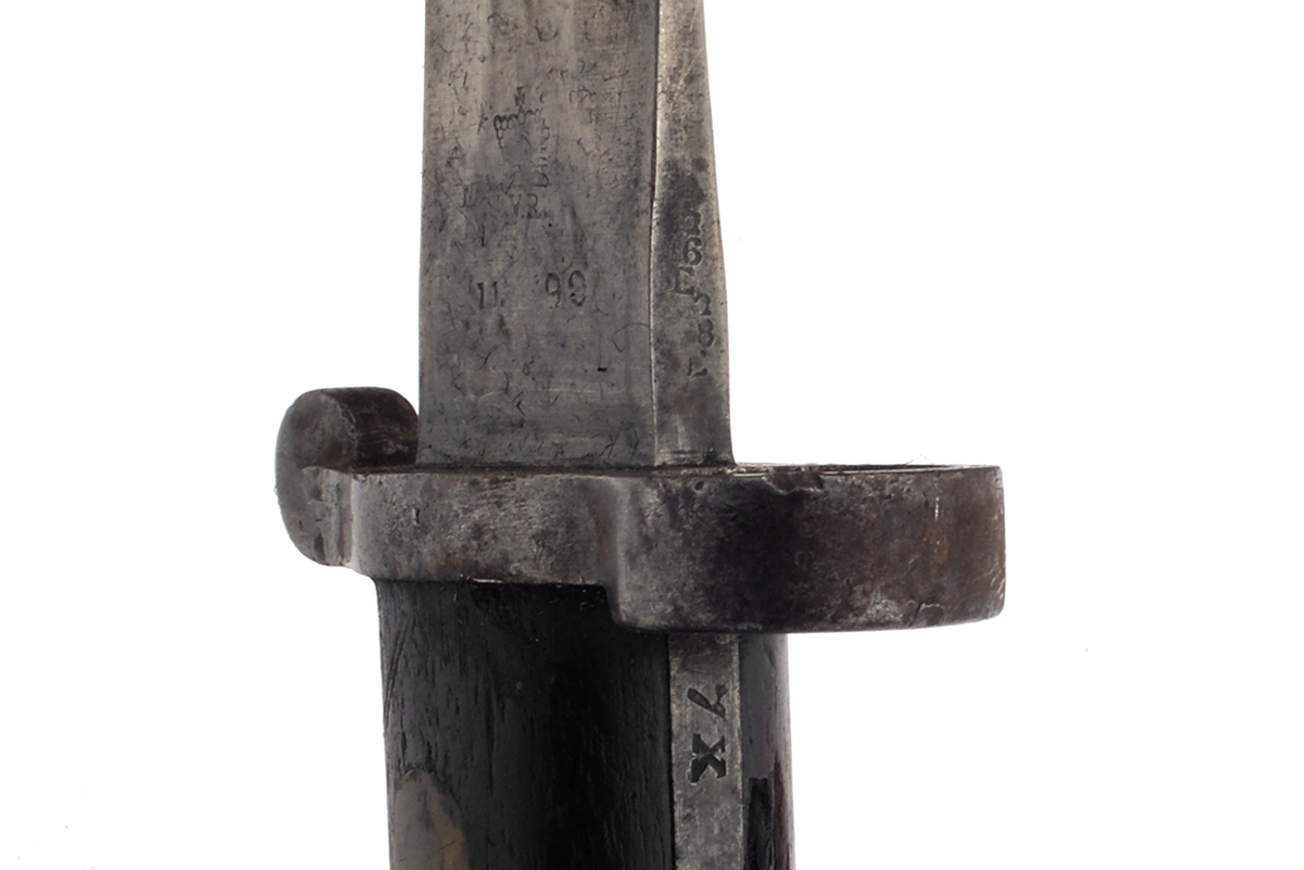 British Pattern 1888 Mk1 Type2 Lee-Metford/Lee-Enfield Bayonet By Wilkinson - Surplus Bayonet *1890* British Pattern 1888 Mk1 Type2 Lee-Metford/Lee-Enfield Bayonet By Wilkinson - Surplus Bayonet *1890*