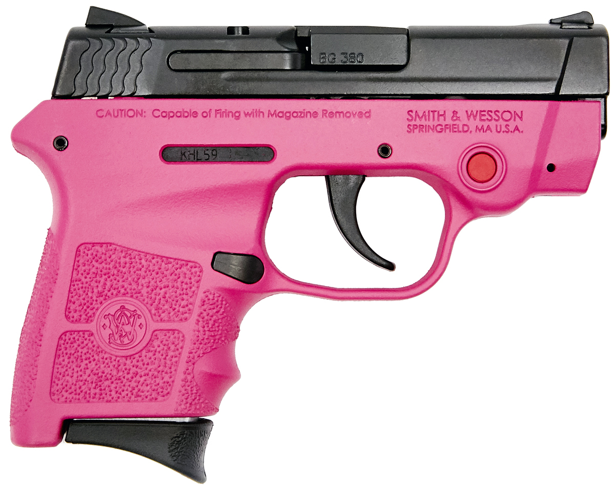 Smith Wesson Bodyguard 380 Pink Madness Edition 380 Acp Pistol Laser