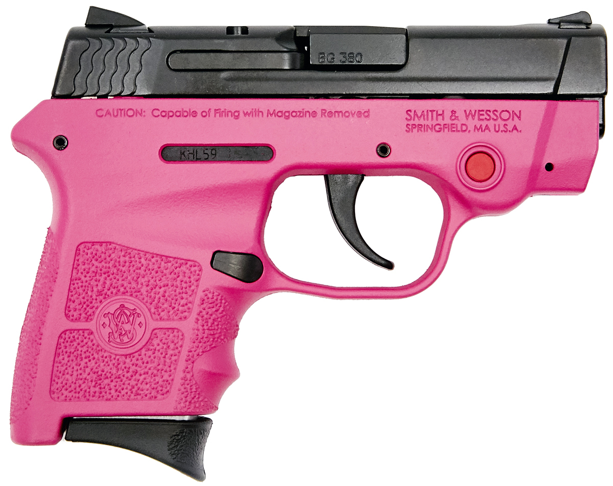 Smith Wesson Bodyguard 380 Pink Madness Edition 380 Acp Pistol Laser Smith Wesson Bodyguard 380 Pink Madness Edition 380 Acp Pistol Laser