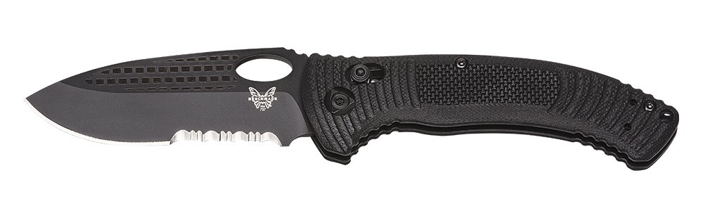 Benchmade 737SBK Aileron Serrated Folding Knife Benchmade 737SBK Aileron Serrated Folding Knife