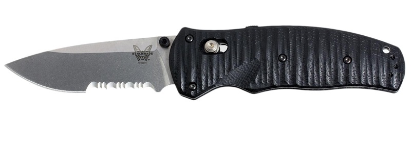 Benchmade 1000001S Volli AXIS-Assisted Serrated Folding Knife