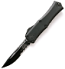 Microtech Hera II Mini S/E Black Part Serrate Tactical OTF Knife