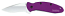 Kershaw 1620PUR Scallion Folding Knife, Purple Anodized Aluminum Handle
