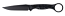 Toor Knives Serpent S Fixed Blade Knife - SOCOM Black