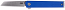 CRKT 7083 CEO Flipper Folding Knife - Blue Textured CRKT 7083 CEO Flipper Folding Knife - Blue Textured