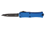 Microtech Hera II Mini D/E Standard Serrated OTF Knife - Blue/Black