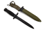 Korean Commercial Copy US M4 Bayonet, USM8A1 Scabbard - Repro Bayonet