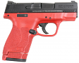 Smith & Wesson M&P 2.0 Shield Red Blaze Edition 40 S&W Pistol - Hyatt Custom Smith & Wesson M&P 2.0 Shield Red Blaze Edition 40 S&W Pistol - Hyatt Custom