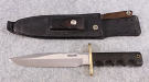 Randall Model 14 Attack Fixed Blade Knife - Black Sheath Randall Model 14 Attack Fixed Blade Knife - Black Sheath
