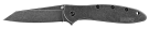 Kershaw 1660RBW Random Leek Assisted Flipper Folding Knife, Blackwash
