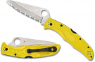 Spyderco Pacific Salt 2 Yellow Folding Knife
