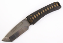 Medford Marauder-H S45VN Tumbled Dragon Tanto Folding Knife 