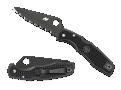 Spyderco C91PBBK Pacific Salt Folding Knife 