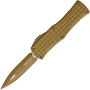 Microtech 702-1FRCRAS Hera Standard D/E Frag Tan Cerakote Kniffe Microtech 702-1FRCRAS Hera Standard D/E Frag Tan Cerakote Kniffe