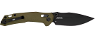 Zero Tolerance 0203 Pocket Knife Drop Point Folding Knife - Green