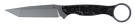 Toor Knives Serpent T Fixed Blade Knife - Phantom Grey Toor Knives Serpent T Fixed Blade Knife - Phantom Grey