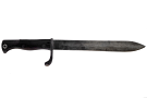 German Waffenfabrik Mauser Oberndorf Cut Down M1898/05 (G98/05) Sword "Butcher" Bayonet - Surplus Bayonet *1917*