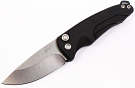 Medford Smooth Criminal Auto S35VN Tumbled Black Folding Knife