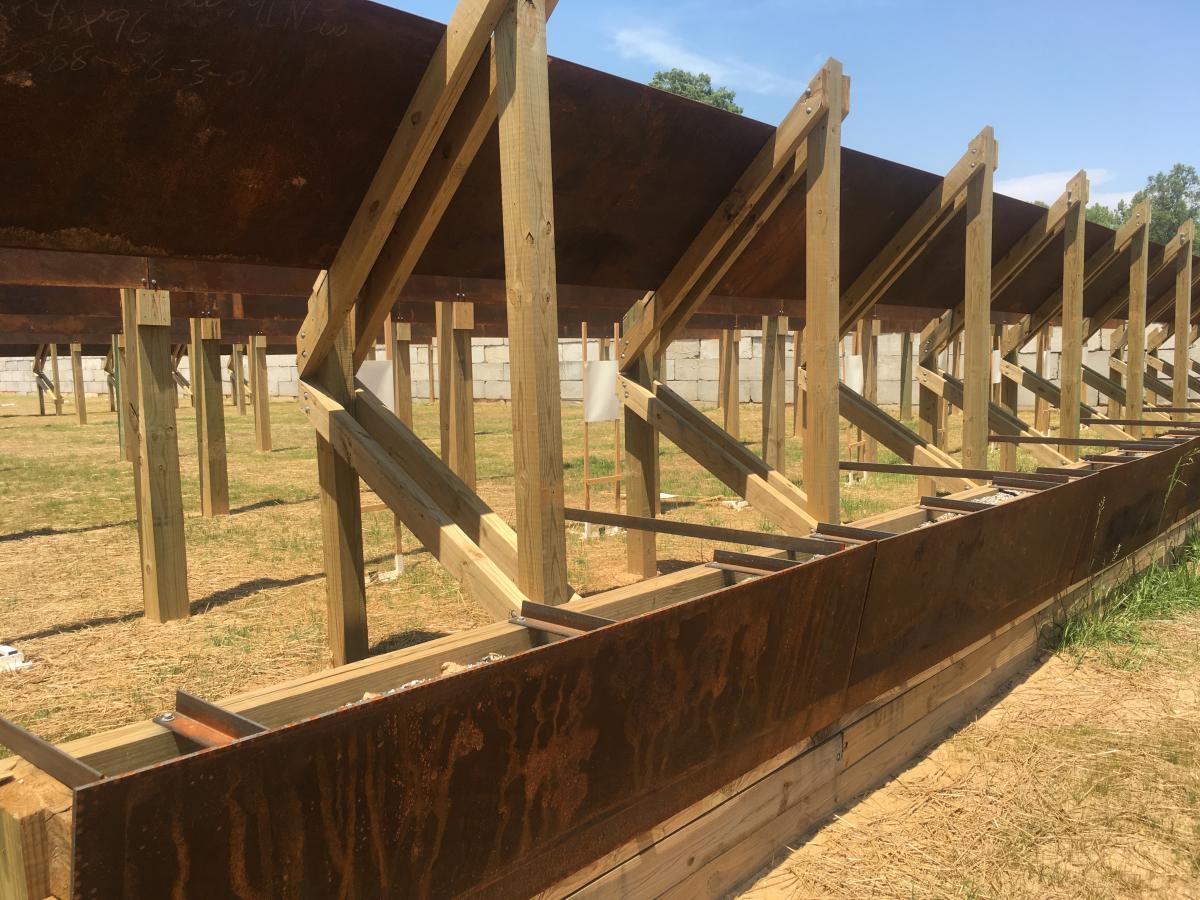 Long range shooting bays