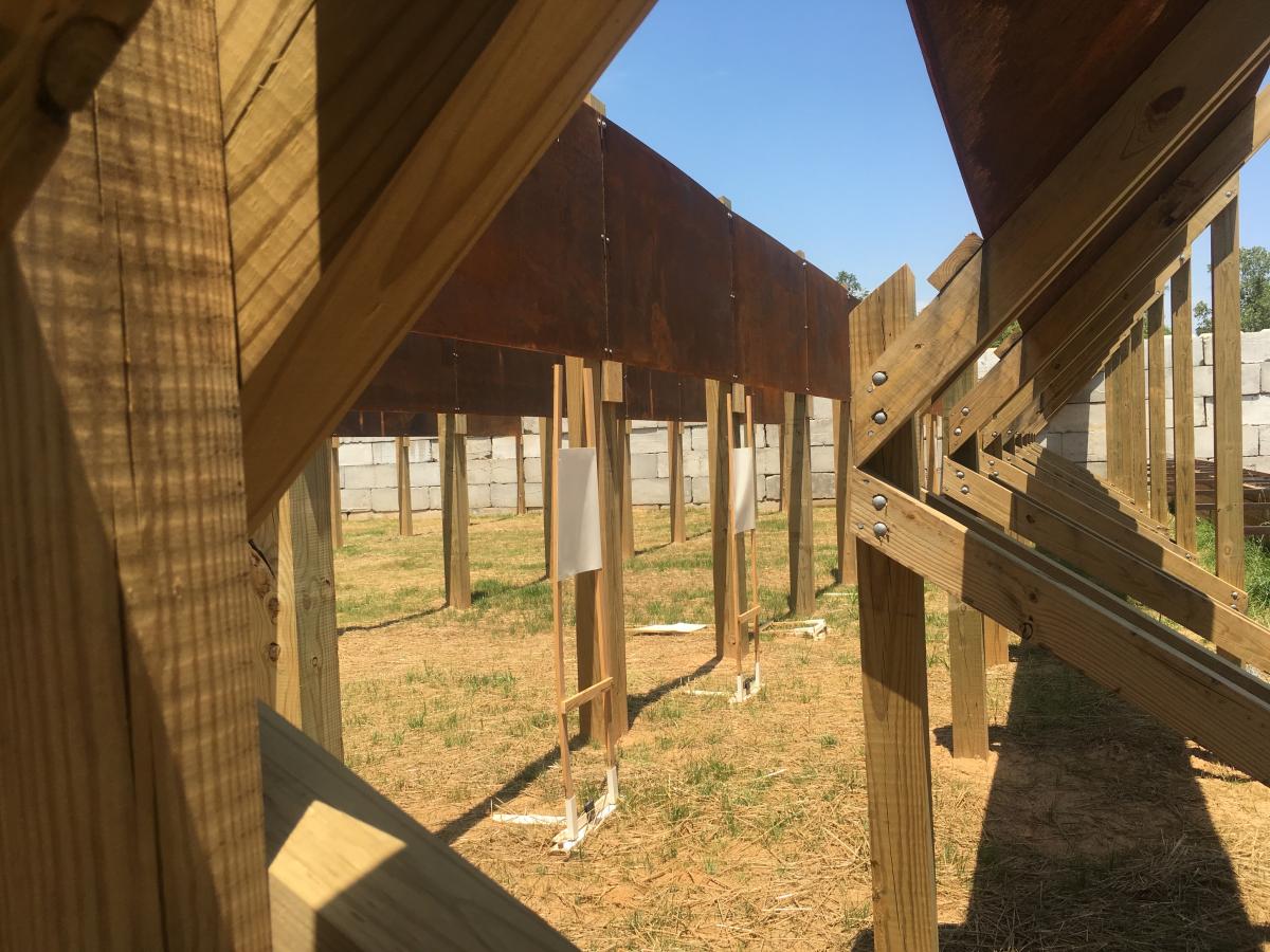 Long range shooting bays